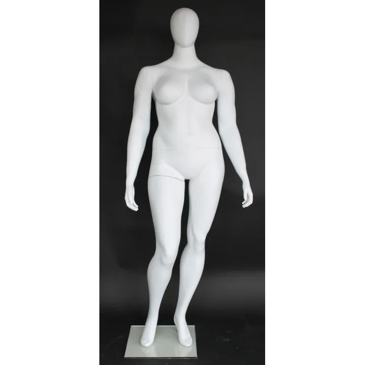 Plus Size Female Egghead Mannequin MM-PLUS-22