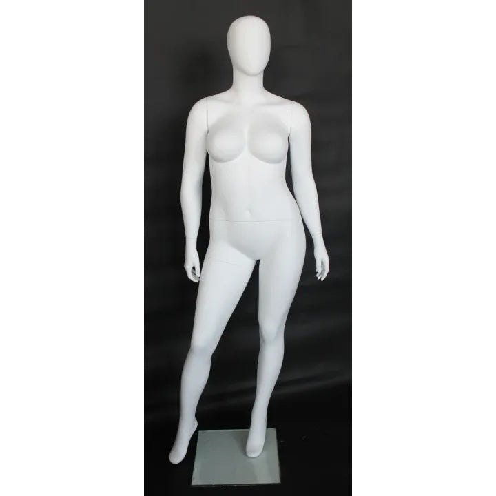 Plus Size Female Egghead Mannequin MM-PLUS-44