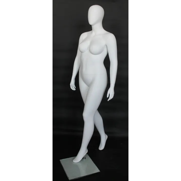 Plus Size Female Egghead Mannequin MM-PLUS-66