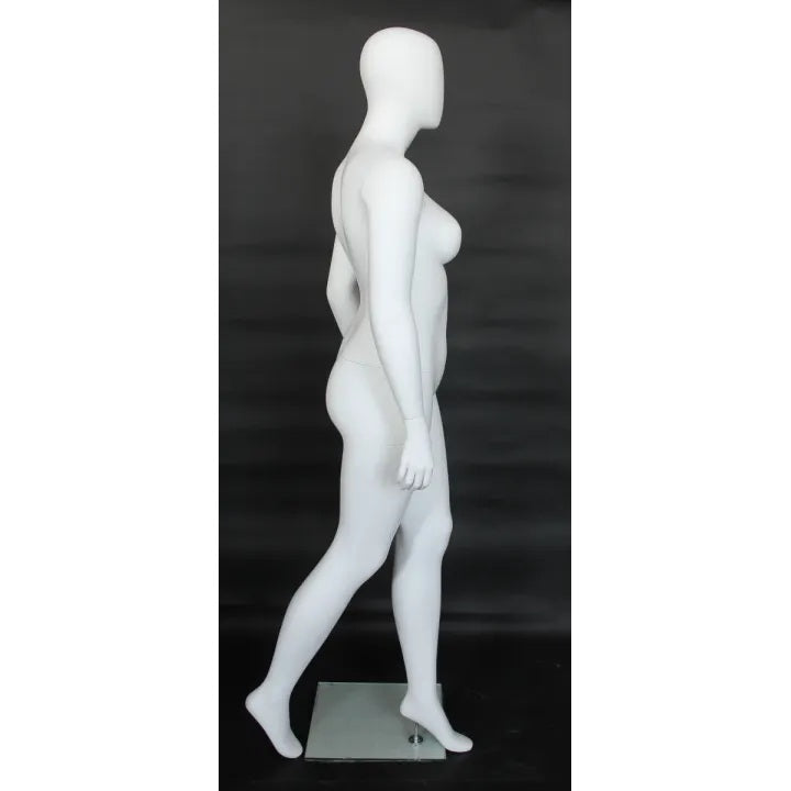 Plus Size Female Egghead Mannequin MM-PLUS-66