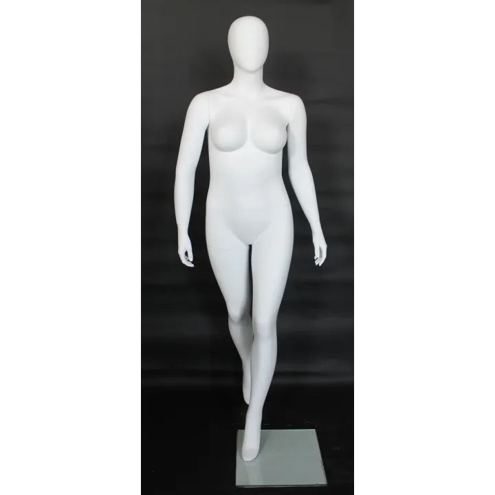 Plus Size Female Egghead Mannequin MM-PLUS-66