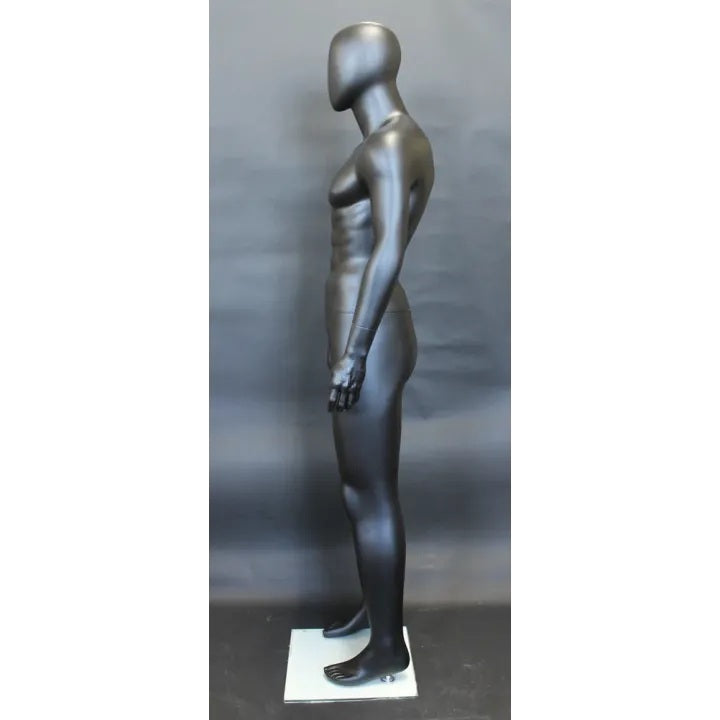 Male Egghead Mannequin MM-SFM29E-BK