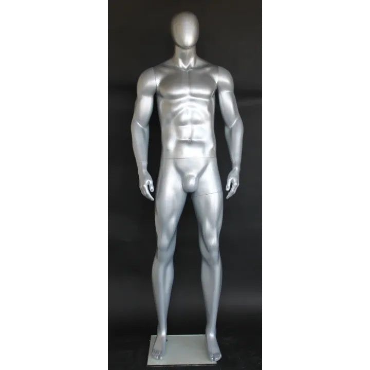 Male Athletic Egghead Mannequin MM-SFM52E-ST