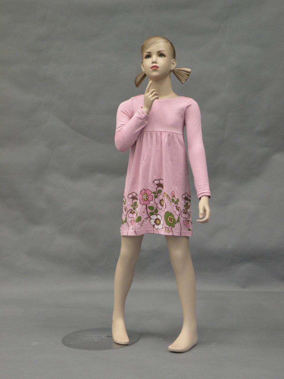 Realistic Child Mannequin MM-509F - Mannequin Mall