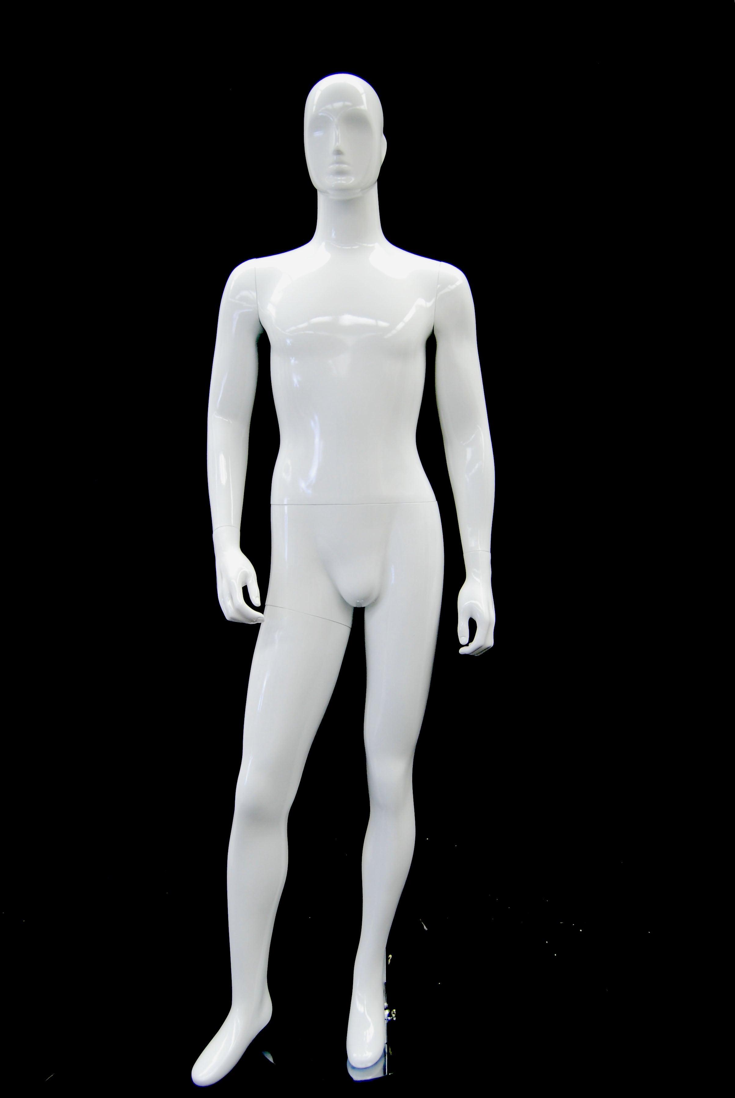 black white male clothing mannequin full
