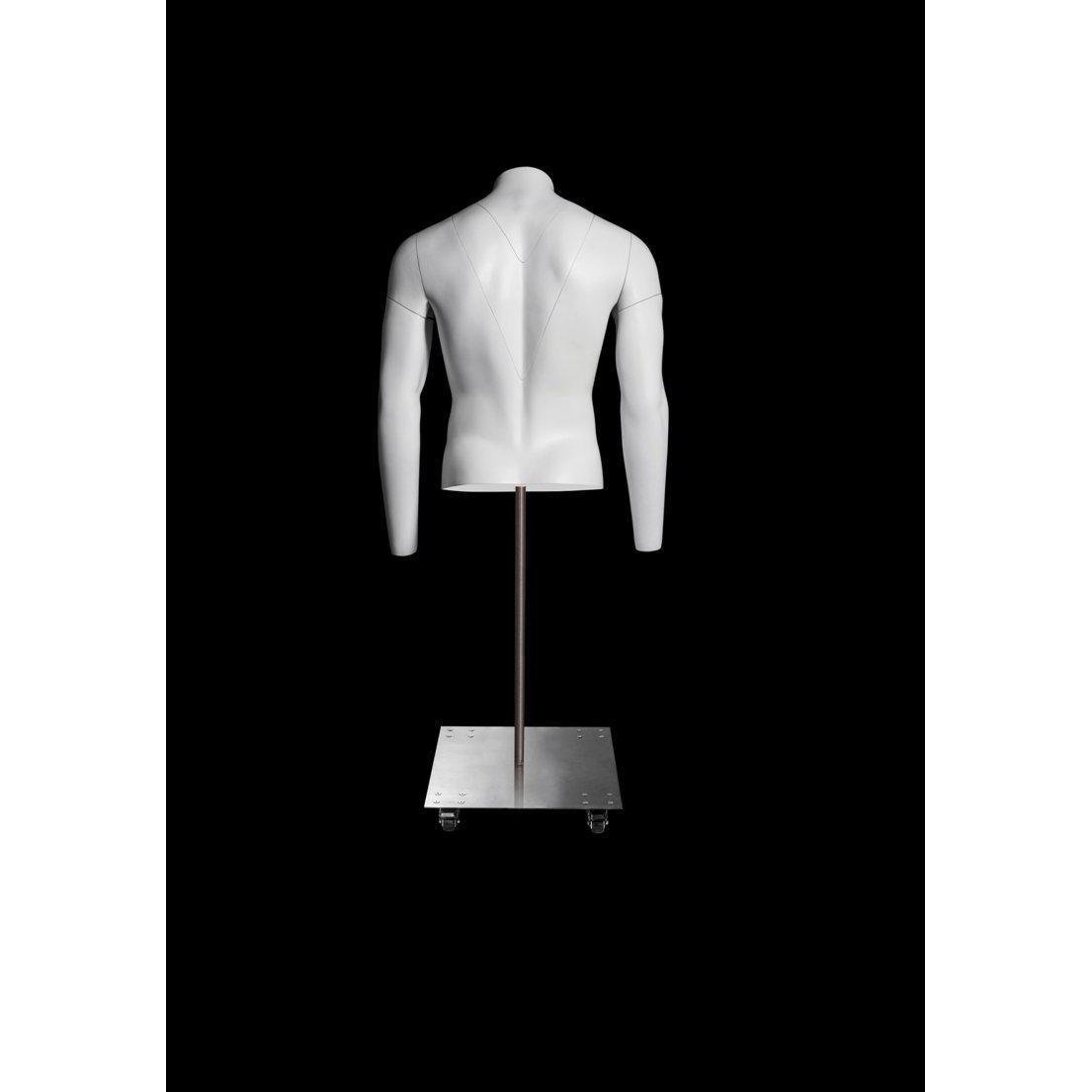 Ultimate Invisible Ghost Male Mannequin Torso MM-GH1-2M - Mannequin Mall
