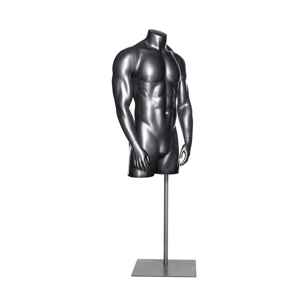 Athletic Male Mannequin 3/4 Torso MM-HEF42T - Mannequin Mall