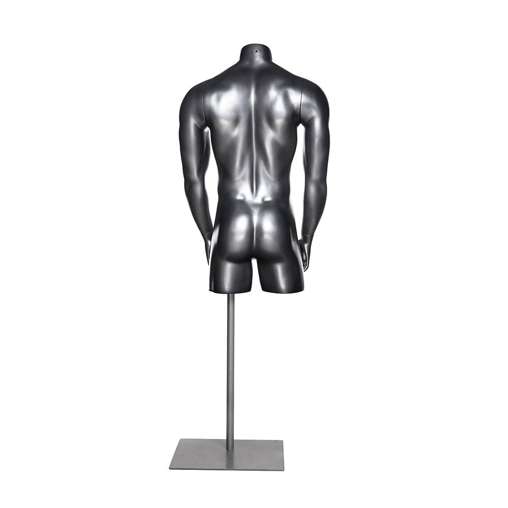 Athletic Male Mannequin 3/4 Torso MM-HEF42T - Mannequin Mall