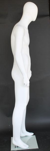 Male Egghead Mannequin MM-SFM41E-WT - Mannequin Mall