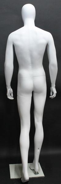 Male Egghead Mannequin MM-SFM43E-WT - Mannequin Mall