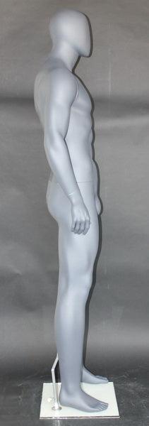 Male Egghead Mannequin MM-SFM52E-GREY - Mannequin Mall