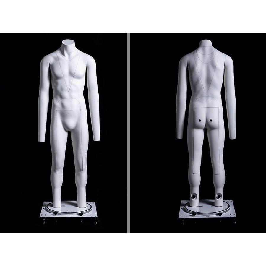 Male Invisible Ghost Mannequin Full Body for Photography (Version 2.0) MM-MZGH4 - Mannequin Mall