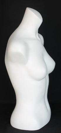 Female Mannequin Torso MM-FT15-WT - Mannequin Mall