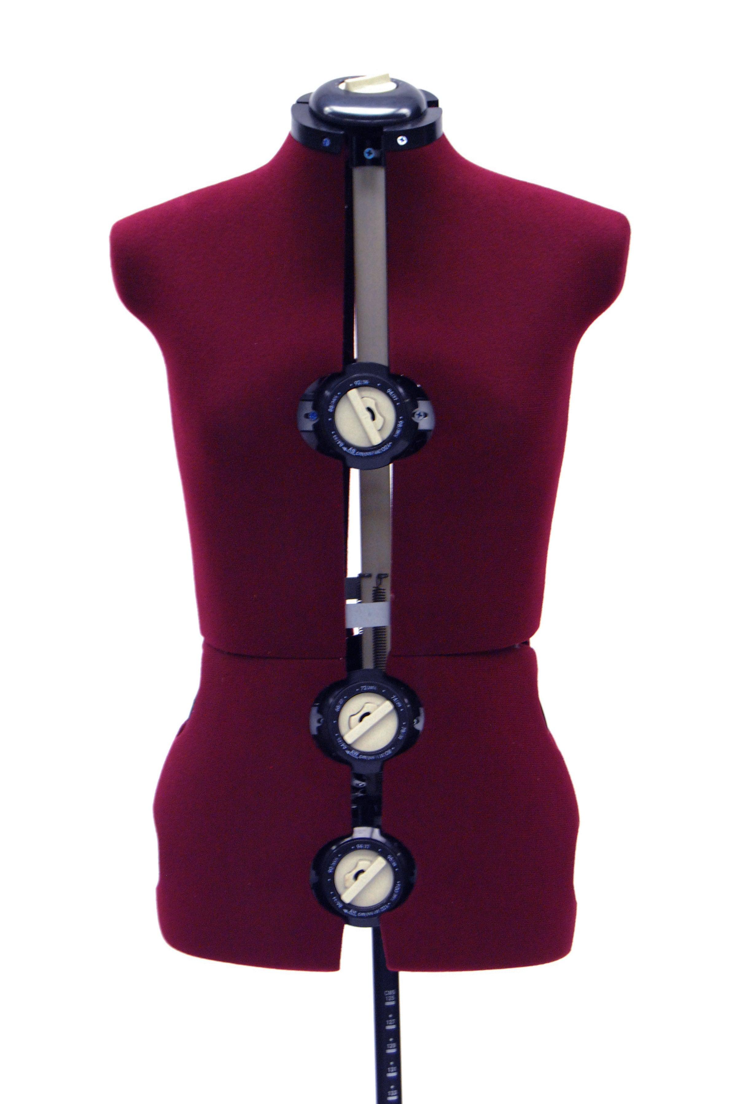Fashion Fabric Dressmaker Mannequin Adjustable Female Model Dressmaking For  Display