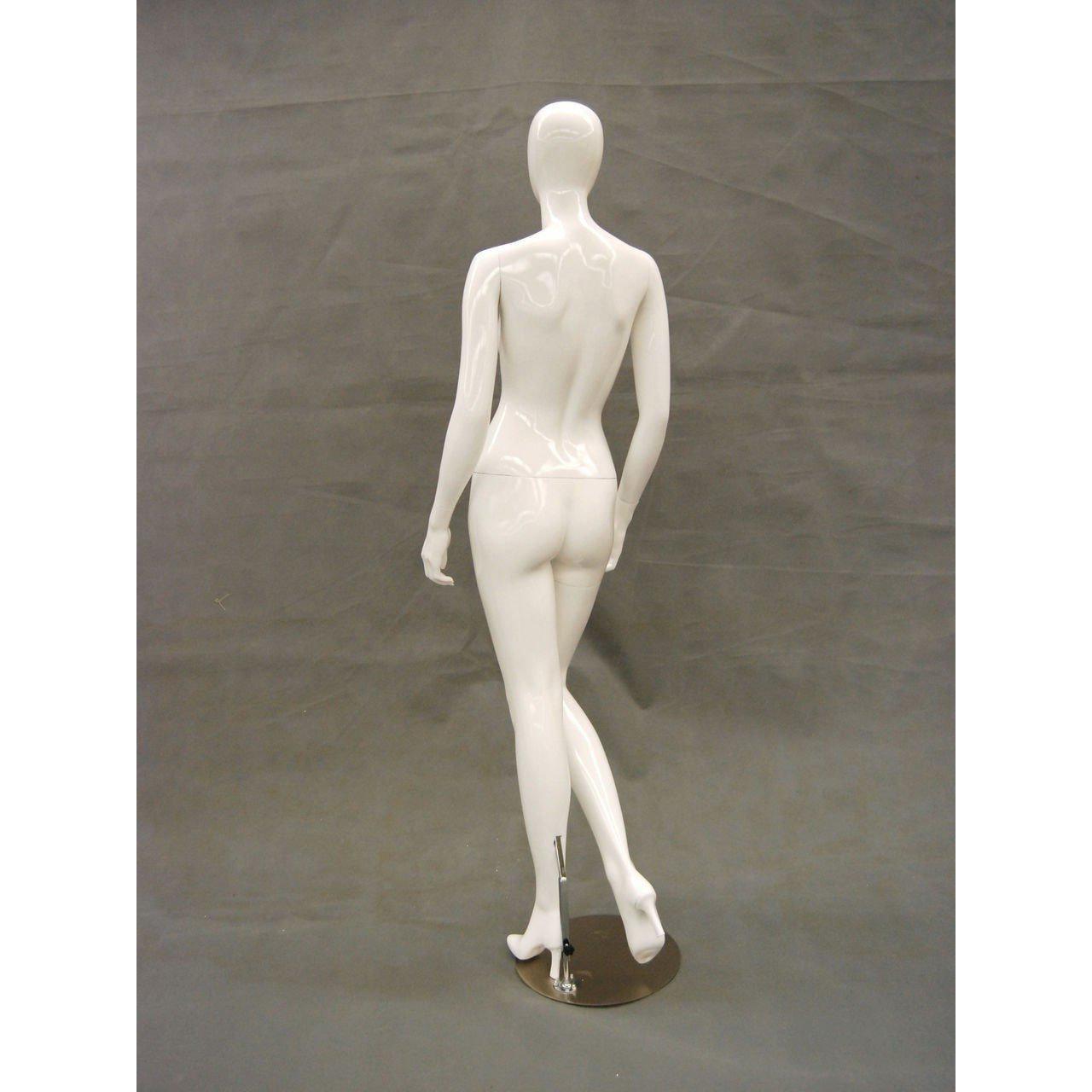 Egghead Female Mannequin MM-RGS6W1 (Built-In Heel) - Mannequin Mall