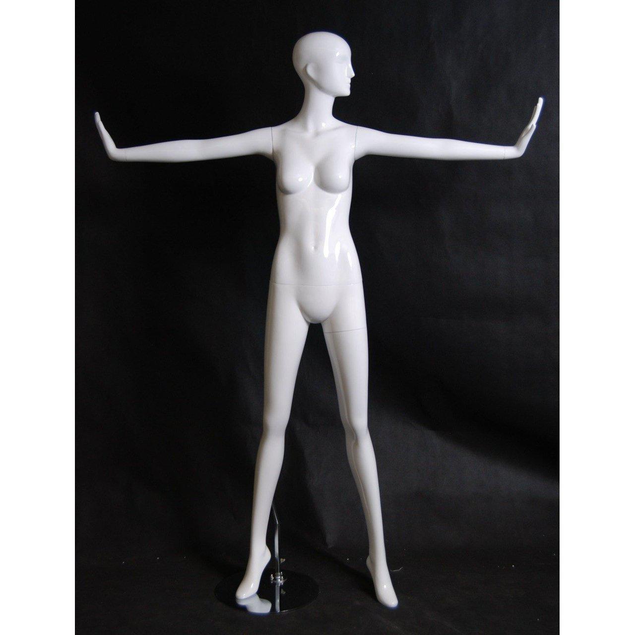 Abstract Female Mannequin MM-RXD12W - Mannequin Mall