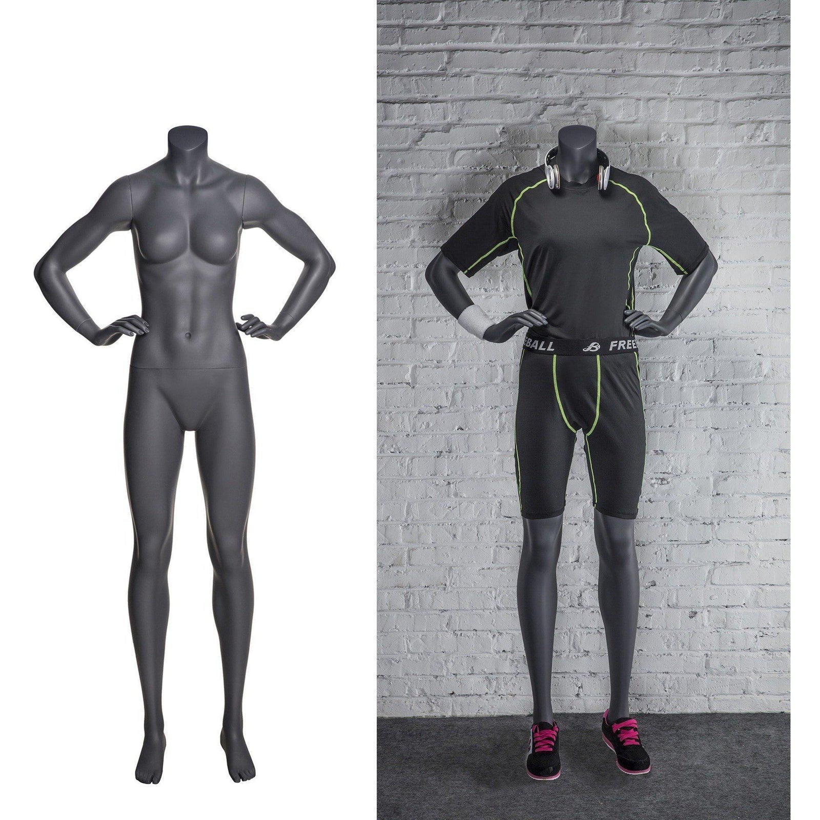 Athletic Sports Headless Female Mannequin MM-NI9 - Mannequin Mall