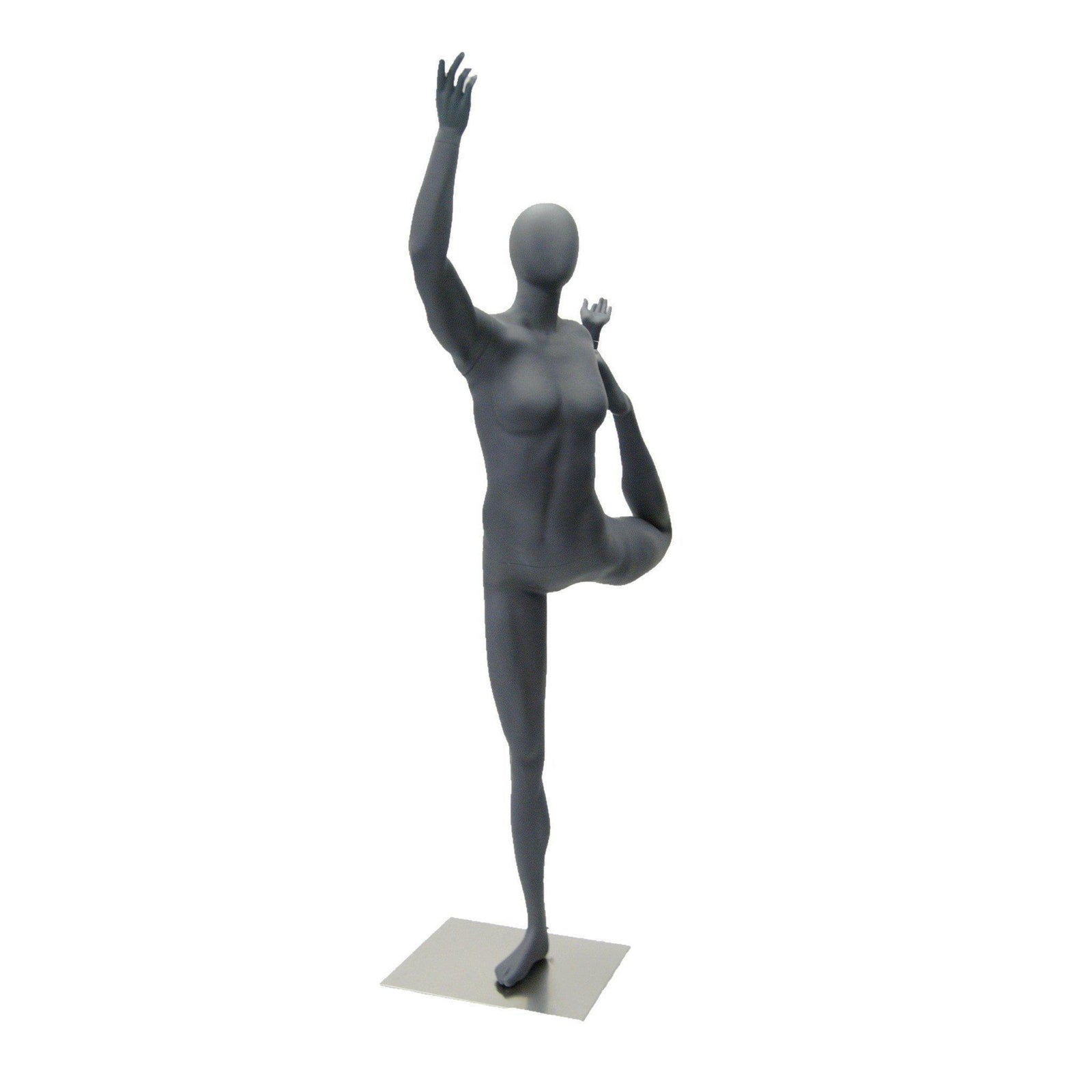 Female Abstract Athletic Sports Yoga Mannequin MM-HEF65EG - Mannequin Mall