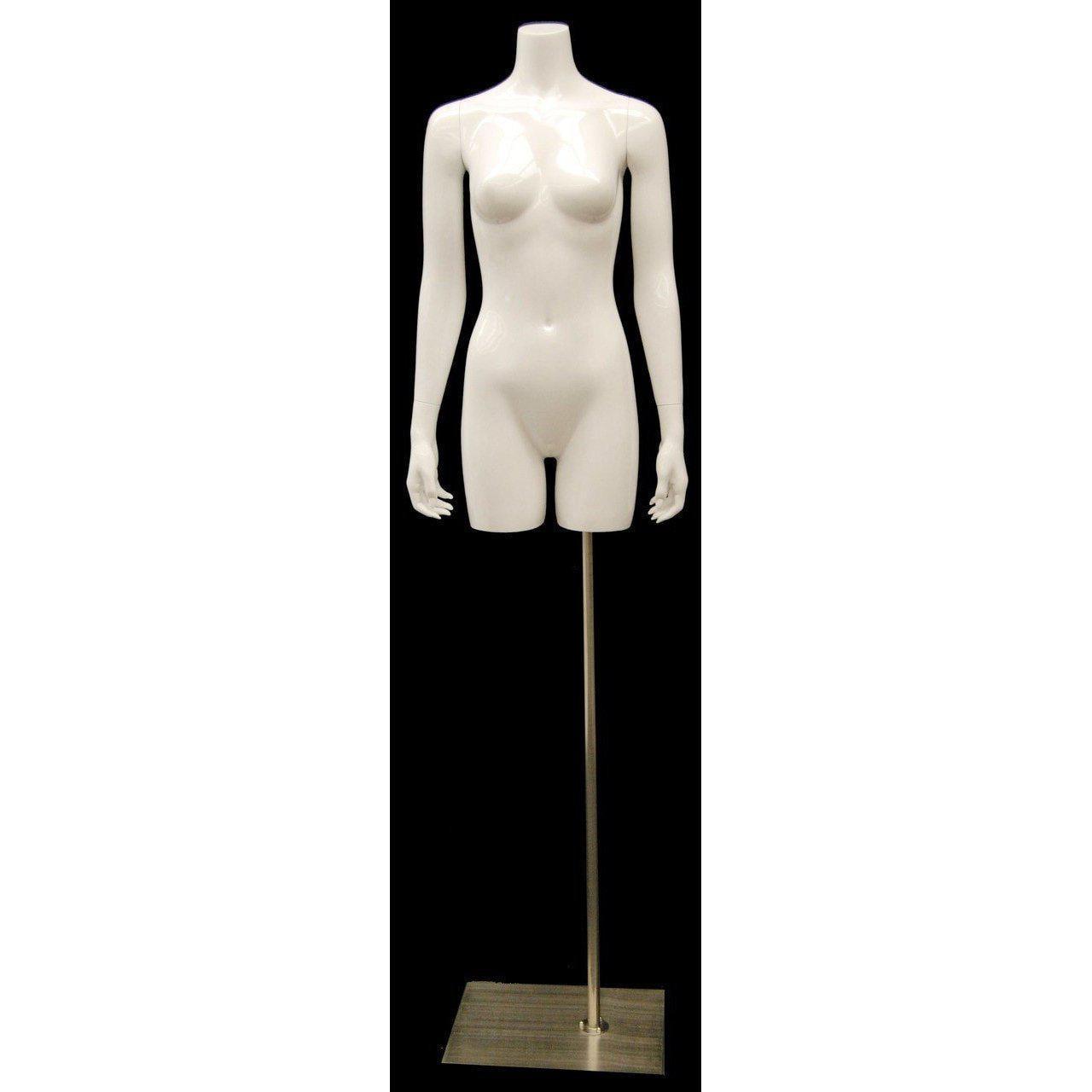 Female Mannequin Torso MM-RTFWS (Glossy or Matte) - Mannequin Mall