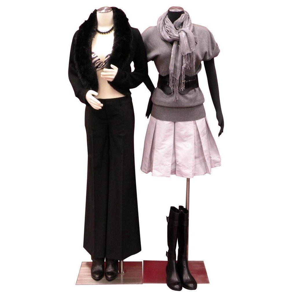 Female Pinnable Dress Form with Movable Arms MM-ARMBS05 - Mannequin Mall
