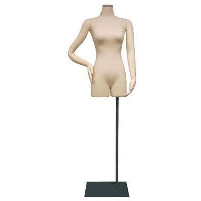 Female Pinnable Dress Form with Movable Arms MM-ARMBS05 - Mannequin Mall