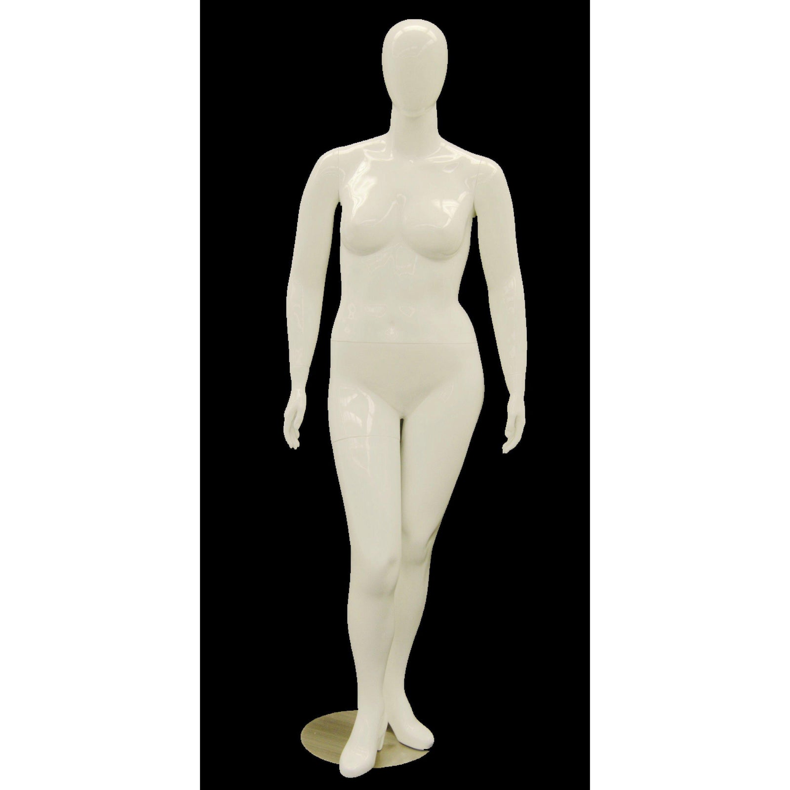 Plus Size Female Egghead Mannequin MM-RNANCYW1 - Mannequin Mall