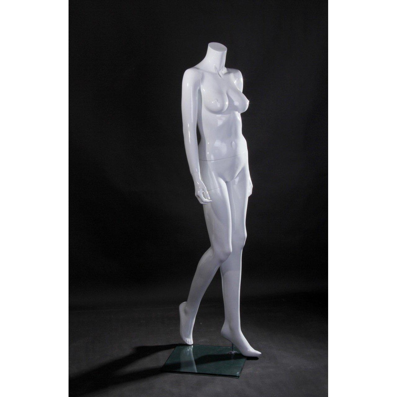 Headless Female Mannequin MM-RLISA9BW - Mannequin Mall