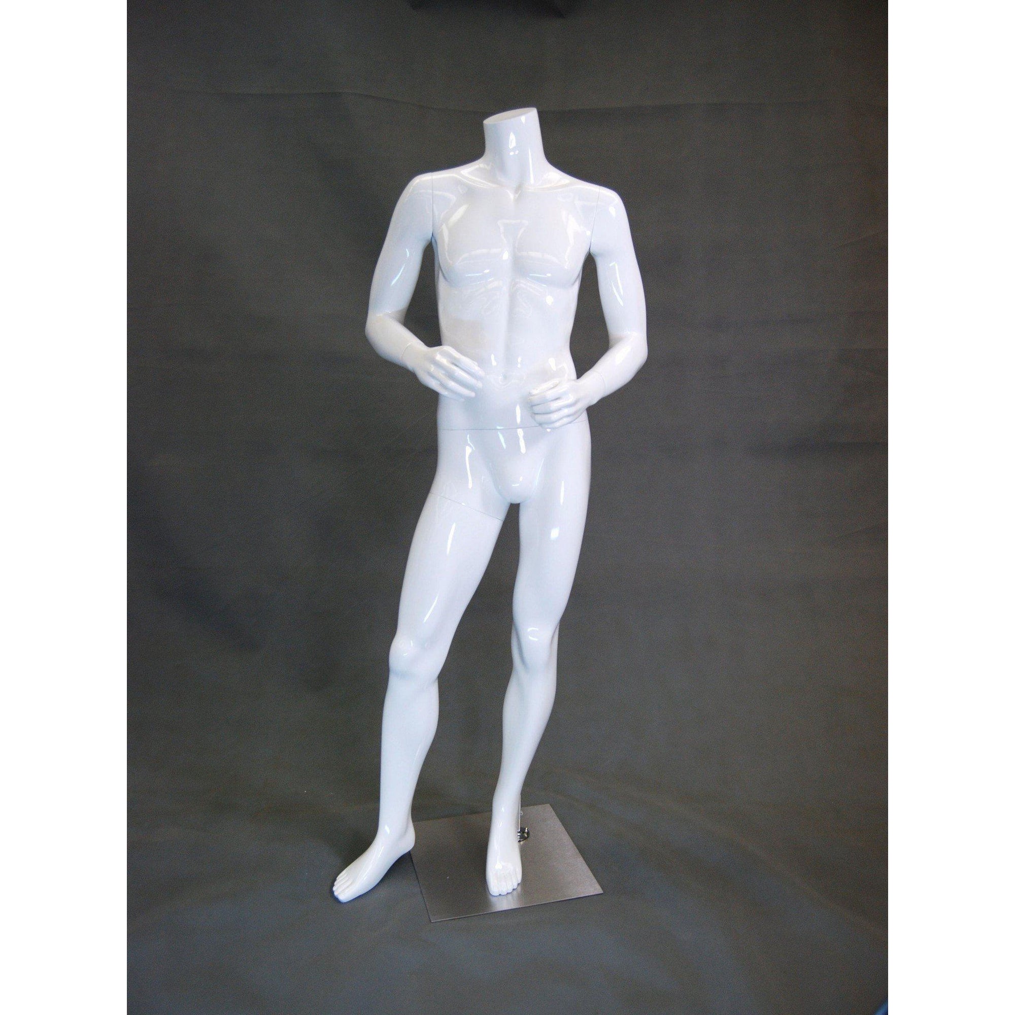 Male Headless Mannequin MM-MA4BW1 - Mannequin Mall