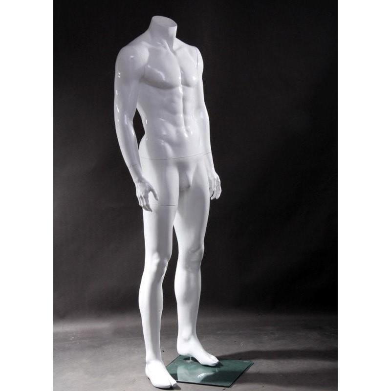 Male Headless Mannequin MM-WEN4BW - Mannequin Mall