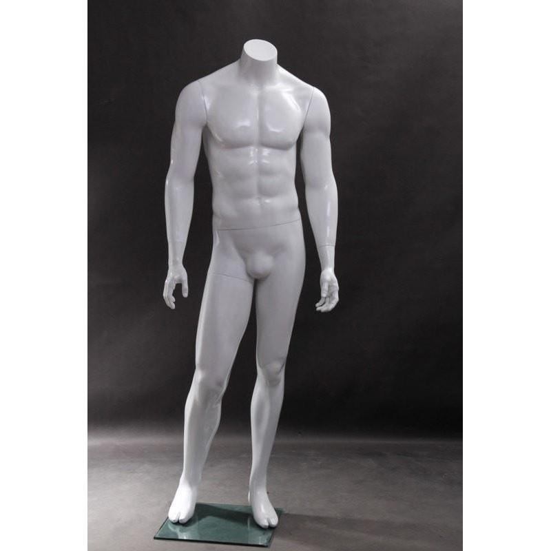 Male Headless Mannequin MM-WEN5BW - Mannequin Mall