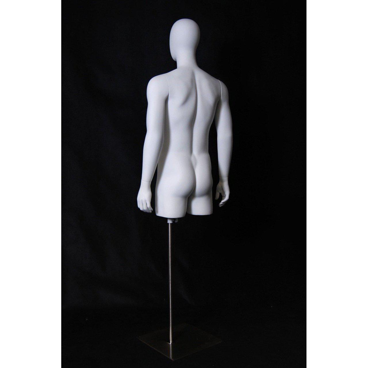 Male Mannequin Torso MM-TMWEG (Glossy or Matte) - Mannequin Mall