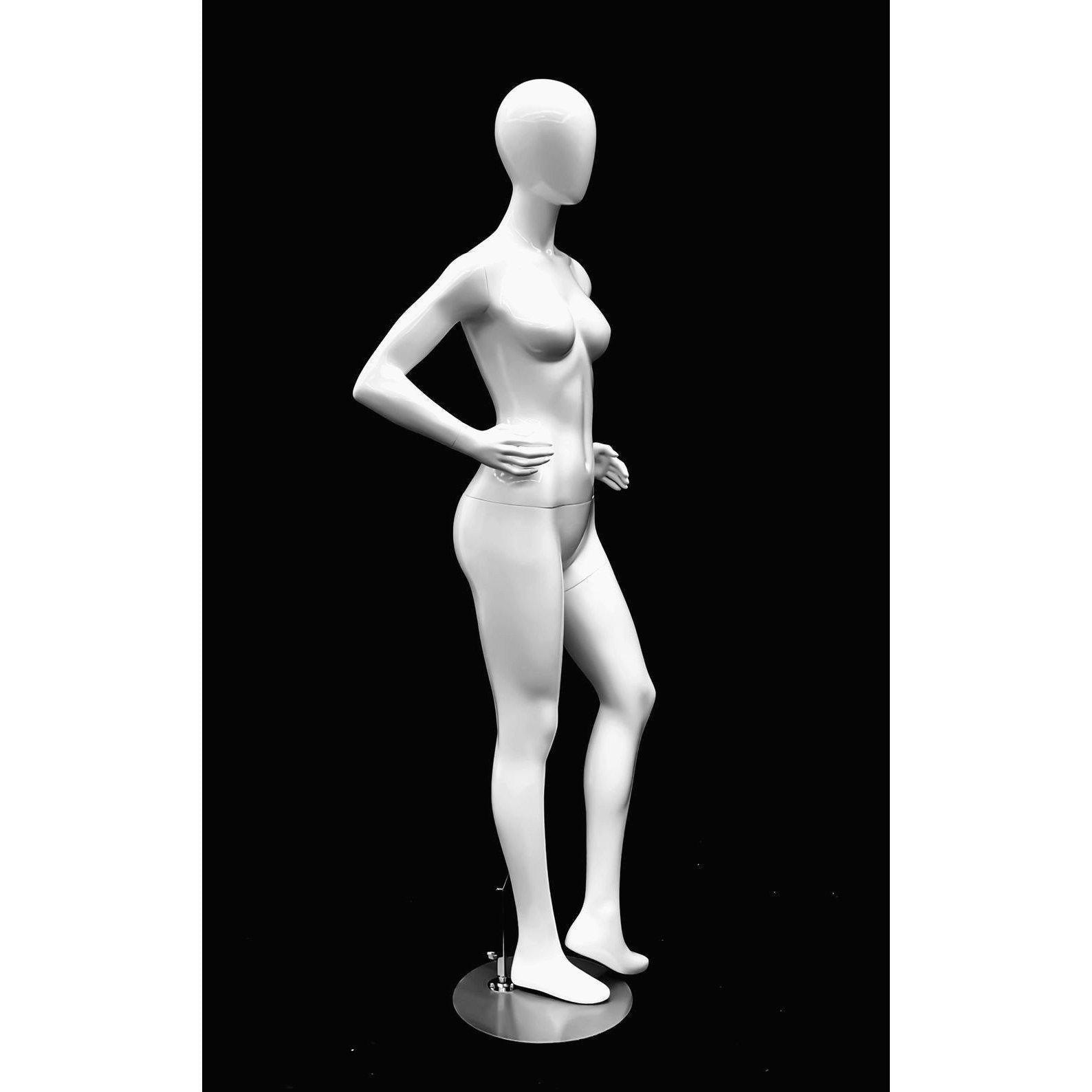 Petite Female Egghead Mannequin MM-GPX04W1EG - Mannequin Mall