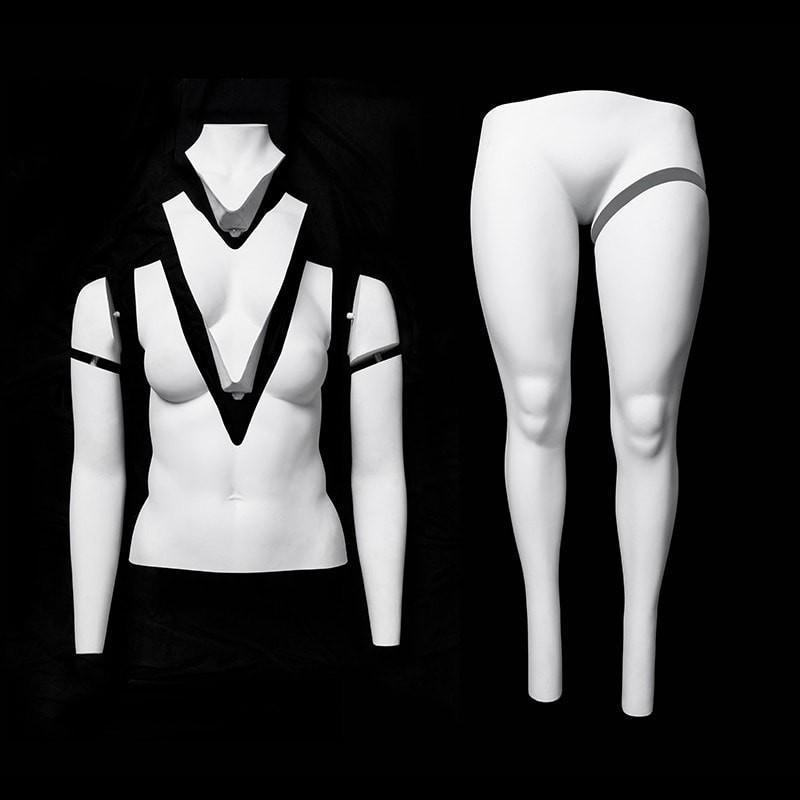 Plus Size Female Invisible Ghost Mannequin Full Body for Photography MM-MZGH10 - Mannequin Mall