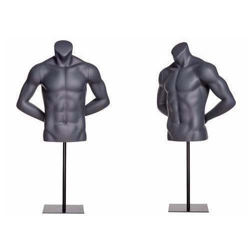Sports Athletic Male Mannequin Torso MM-NI7 - Mannequin Mall