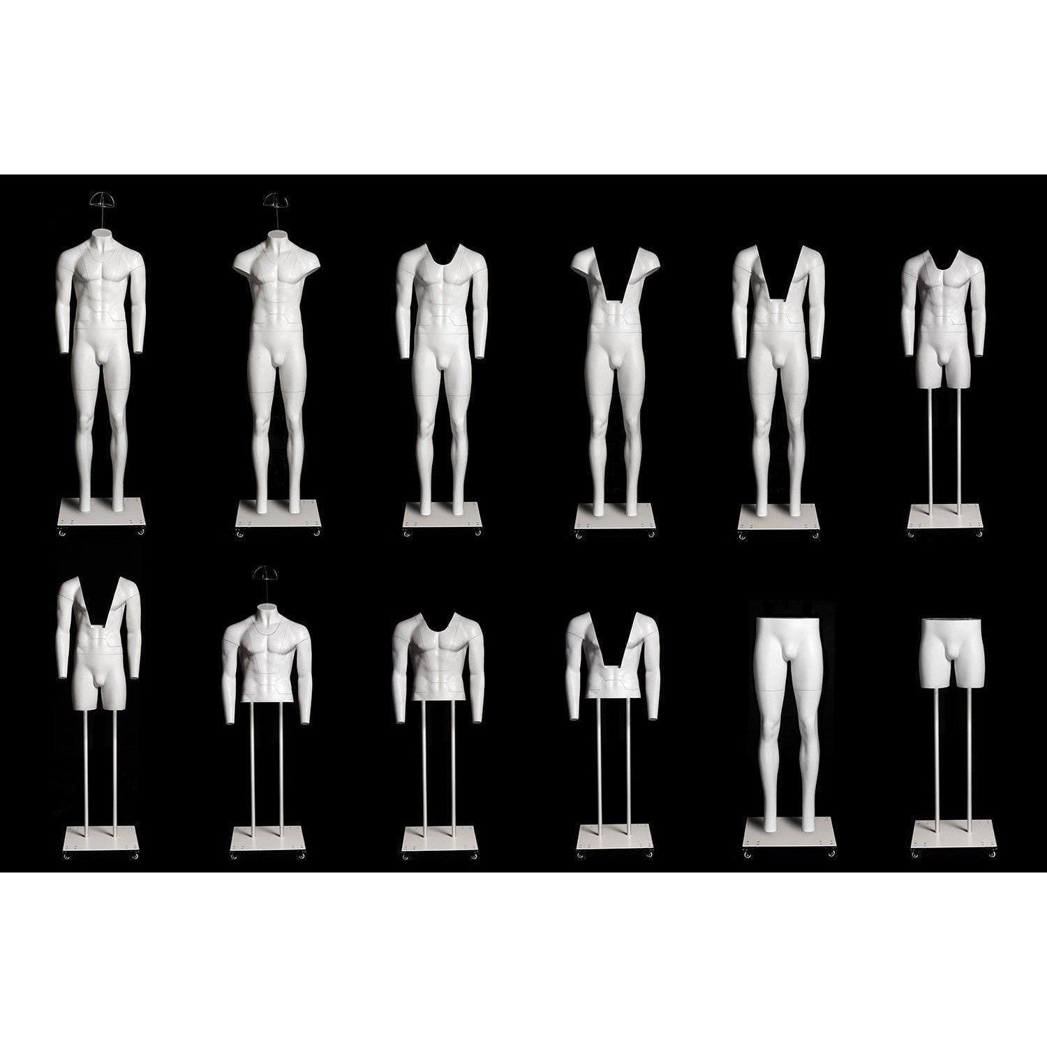 Ultimate Male Invisible Ghost Mannequin Full Body Version 3.0 MM-GHT-M - Mannequin Mall