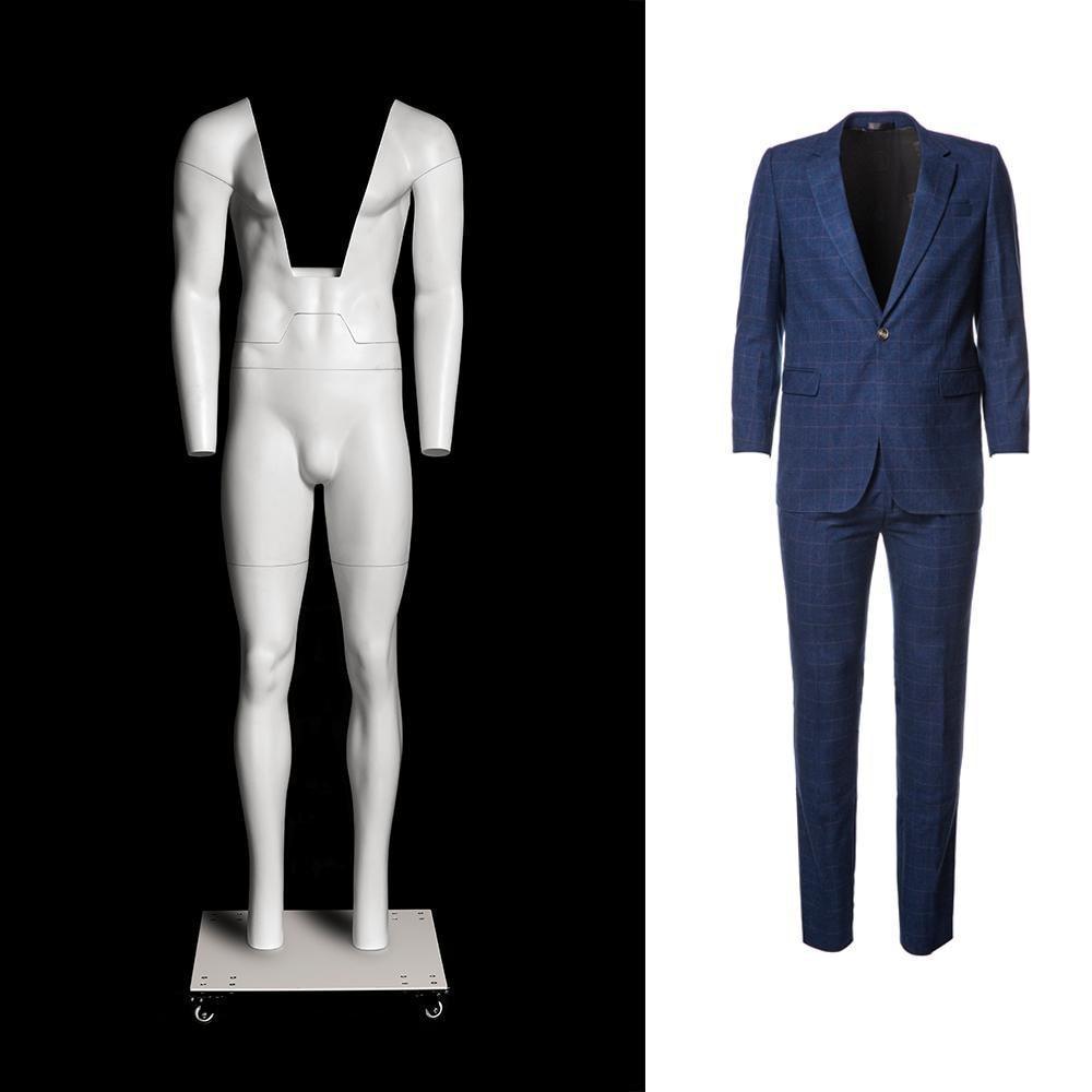 Ultimate Male Invisible Ghost Mannequin Full Body Version 3.0 MM-GHT-M - Mannequin Mall