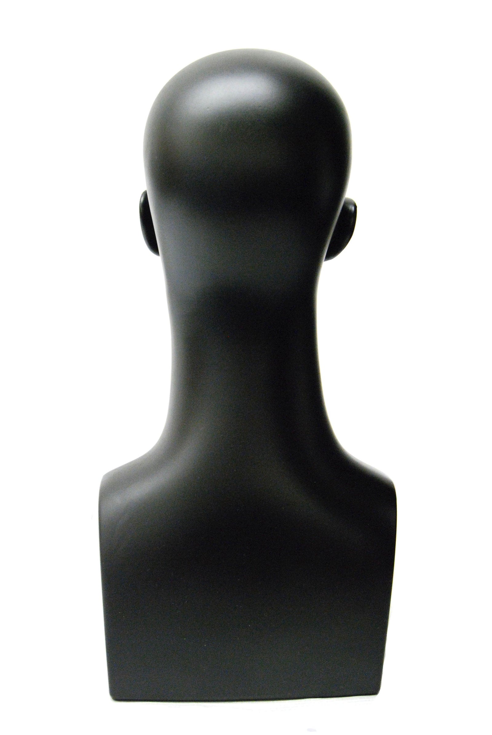 Male Mannequin Head MM-ERABLACK-PS - Mannequin Mall