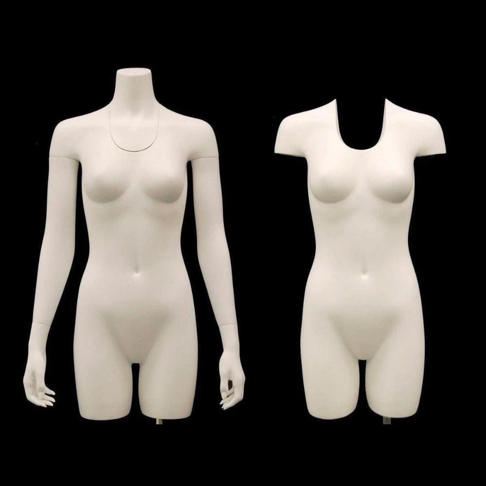 Invisible Ghost Mannequin Female Torso w/ Base MM-TFWIV - Mannequin Mall