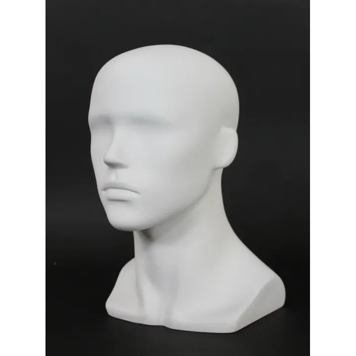 Male Mannequin Head MM-MH8-WT
