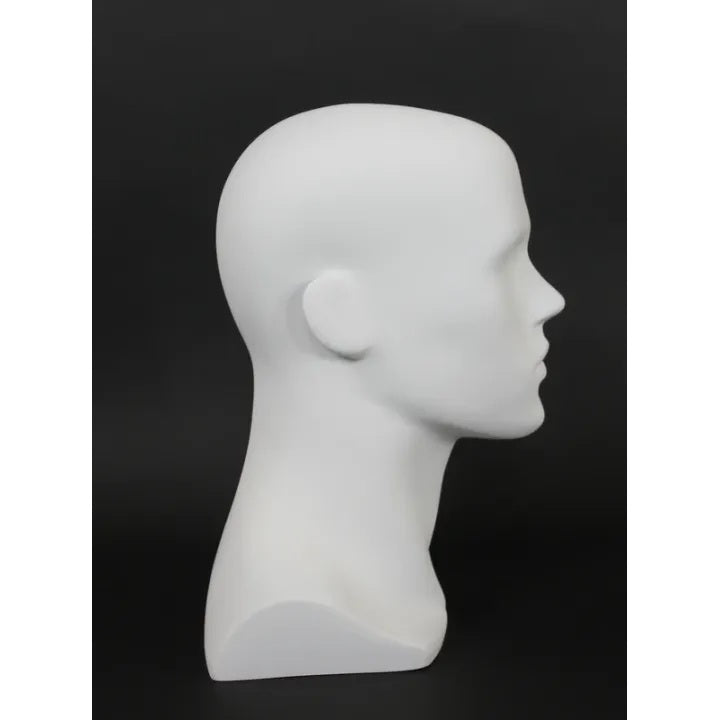 Male Mannequin Head MM-MH8-WT