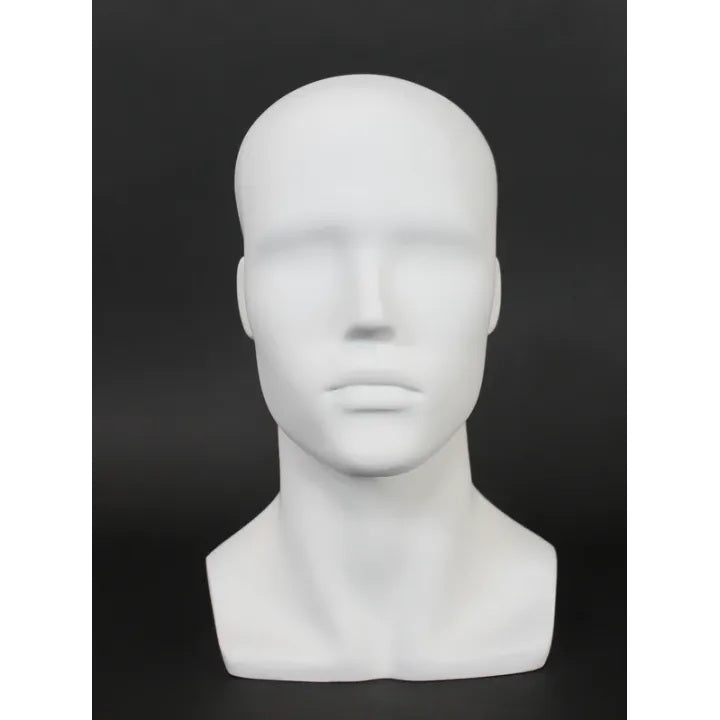 Male Mannequin Head MM-MH8-WT