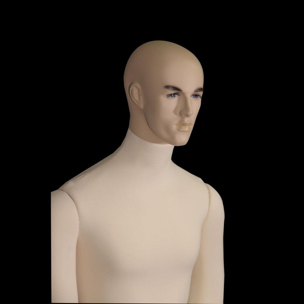 Male Realistic Flexible Bendable Mannequin MM-M01SOFTX-ERAF - Mannequin Mall