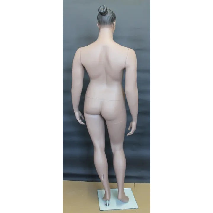 Female African American Plus Size Mannequin MM-PLUS-33B