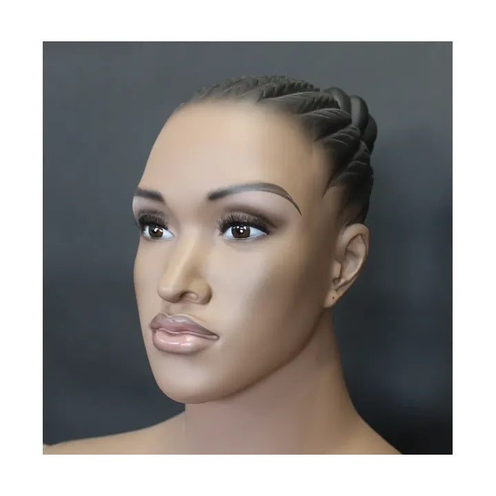 Female African American Plus Size Mannequin MM-PLUS-33B