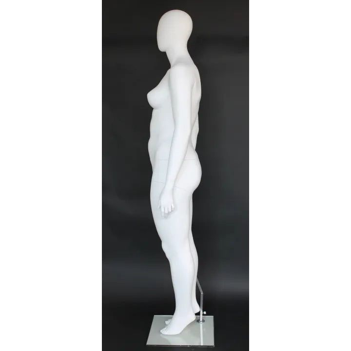 Plus Size Female Egghead Mannequin MM-PLUS-55