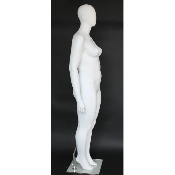Plus Size Female Egghead Mannequin MM-PLUS-55