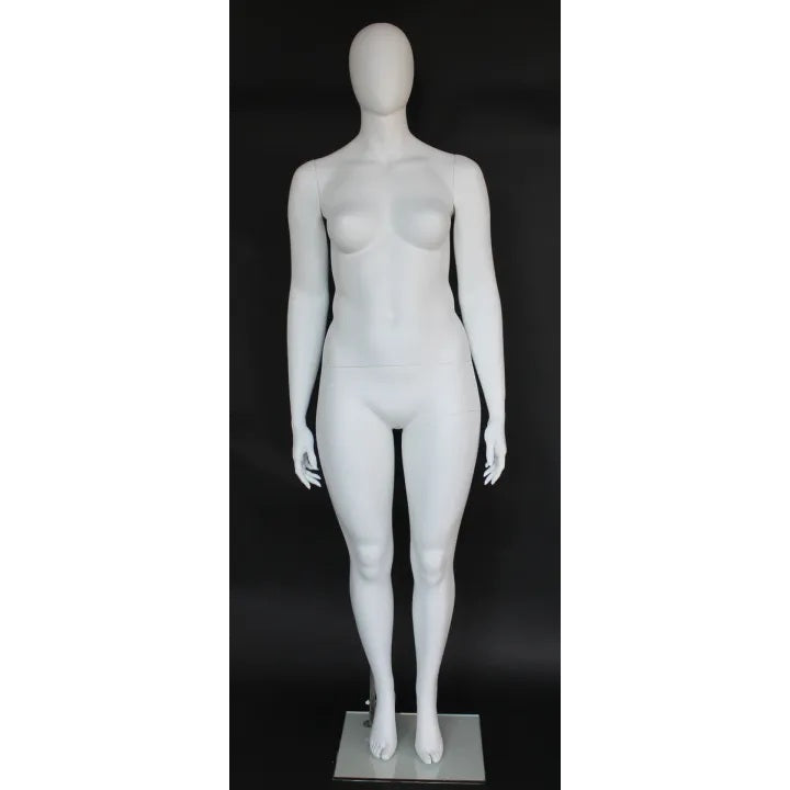 Plus Size Female Egghead Mannequin MM-PLUS-55