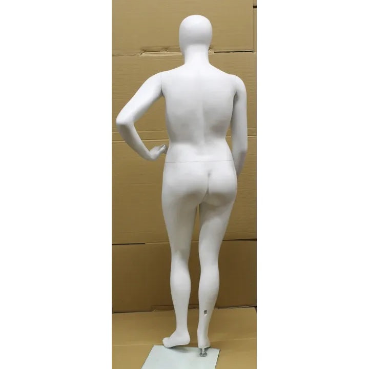 Plus Size Female Egghead Mannequin MM-PLUS-77