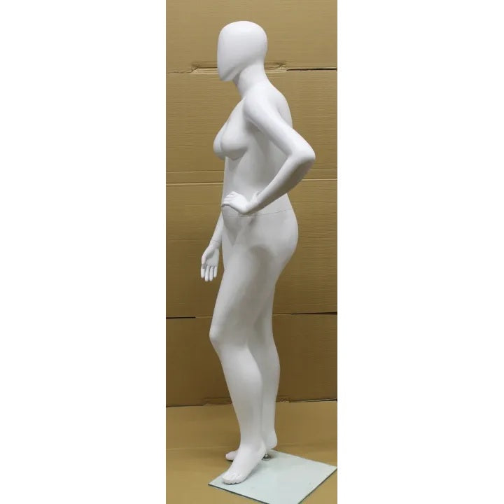 Plus Size Female Egghead Mannequin MM-PLUS-77