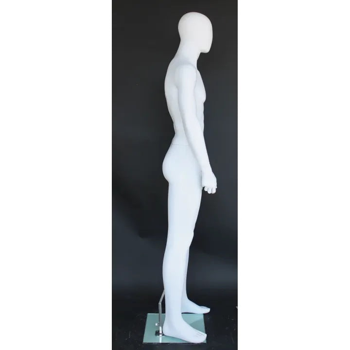 Male Egghead Mannequin MM-SFM25E-WT